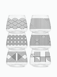 Modern Geometric - POP 12oz Rocks