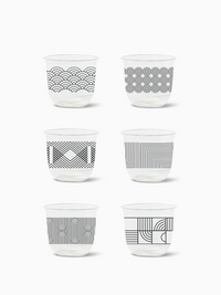 Modern Geometric - NATURAL 12oz Arc