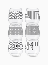 Modern Geometric - POP 14oz Vino