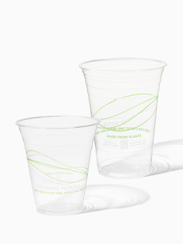 BPI Compostable Print - NATURAL 16oz Classic Cup 98mm