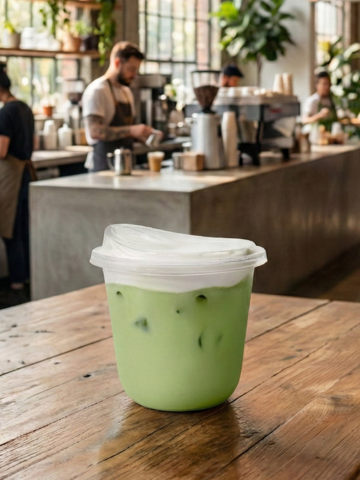NATURAL 12oz Rounded Bottom Compostable Arc 98mm Cup