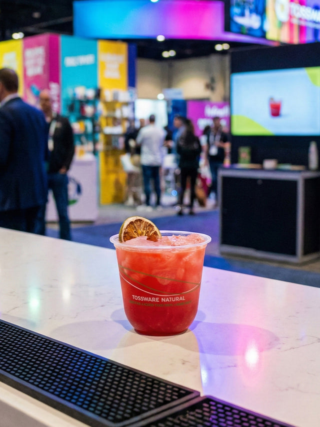 BPI Compostable Print - NATURAL 12oz Arc 98mm - Bulk