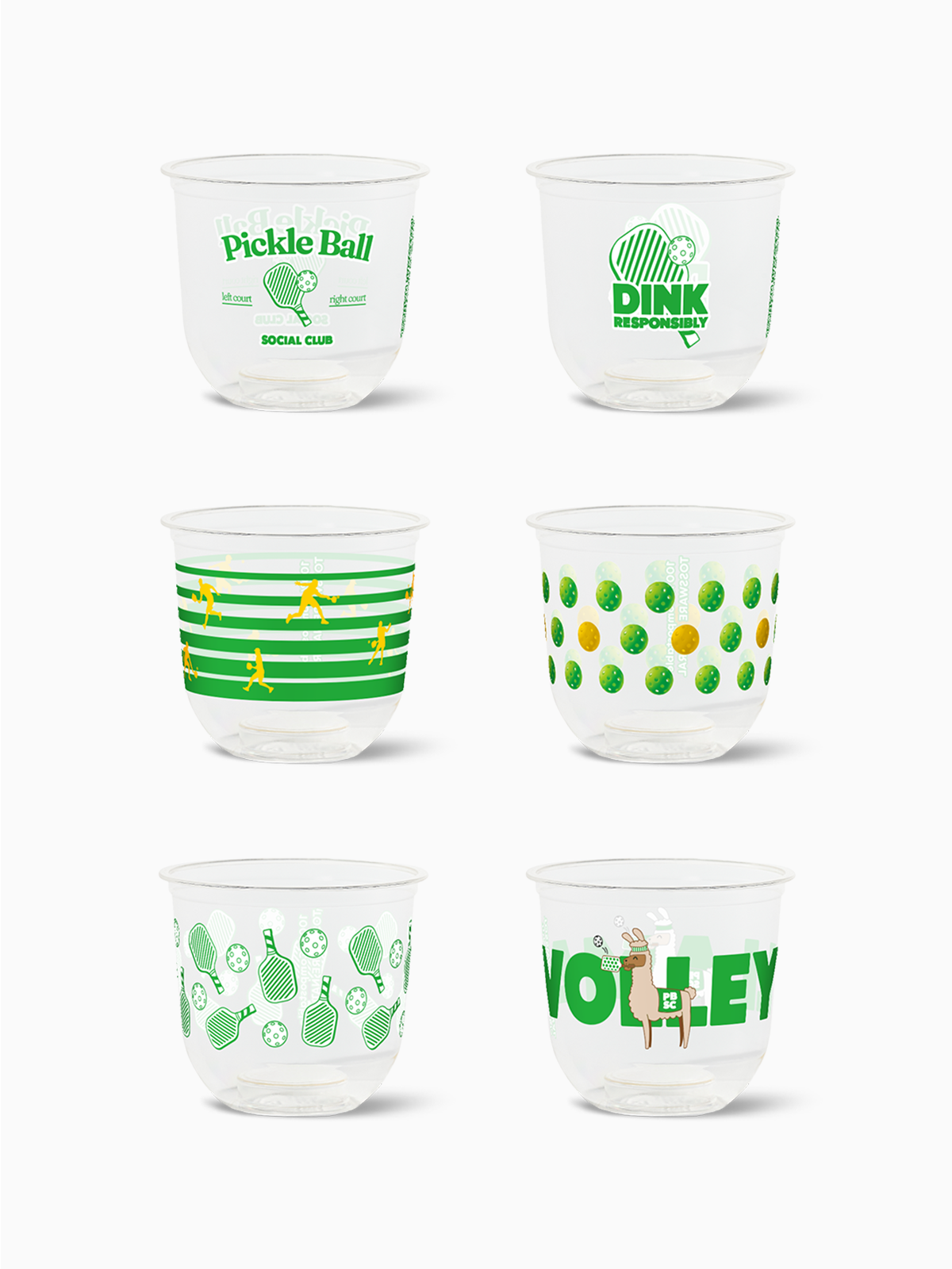 Pickleball Social Club - NATURAL 12oz Arc