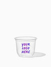 NATURAL 12oz Squat Compostable Arc 98mm Cup - Bulk - 1000/Case