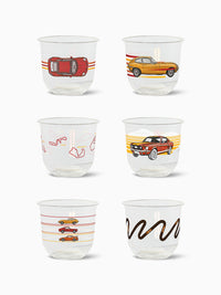 Vintage Cars - NATURAL 12oz Arc Cup