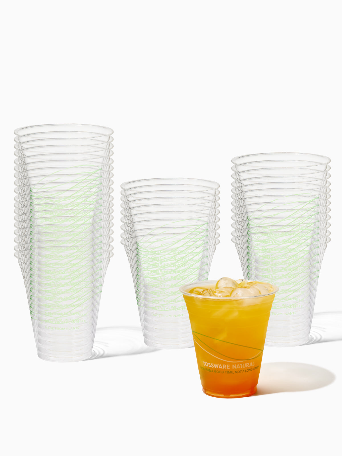 BPI Compostable Print - NATURAL 12oz Classic 98mm - Bulk - 1000/Case ...