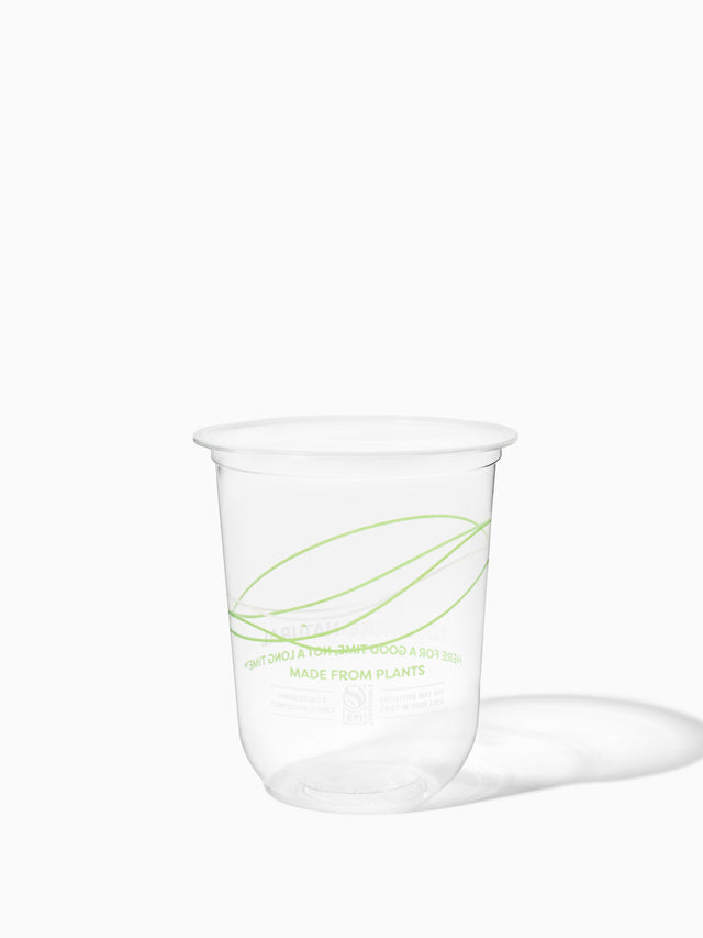 BPI Compostable Print - NATURAL 16oz Arc 98mm