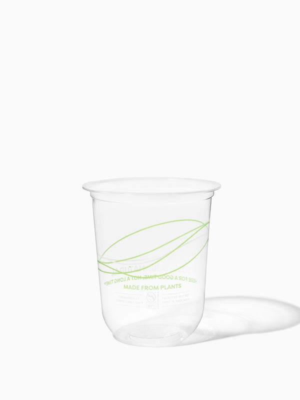 BPI Compostable Print - NATURAL 16oz Arc 98mm - Bulk - 1000/Case