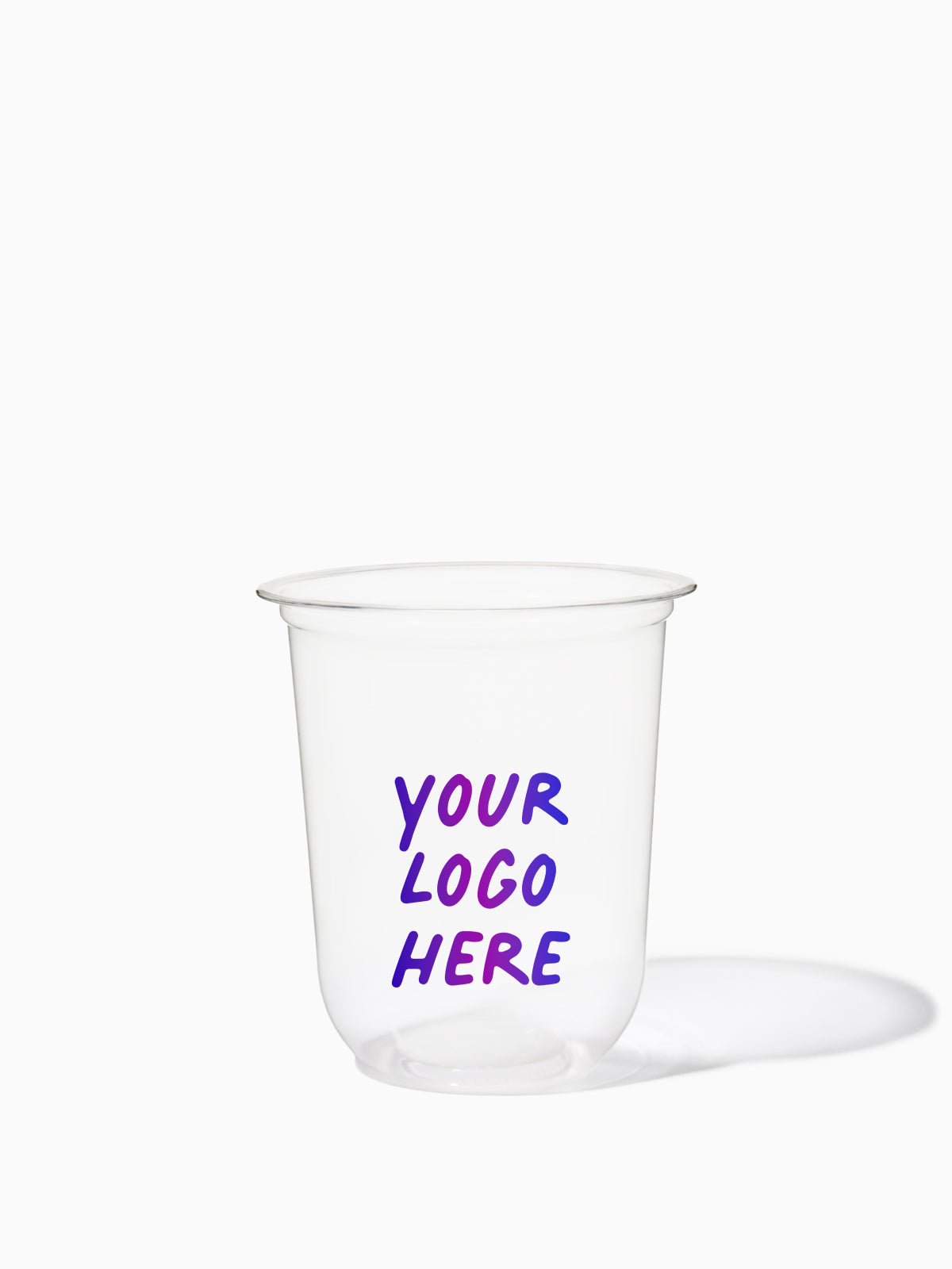 NATURAL 16oz Rounded Bottom Compostable Arc 98mm Cup