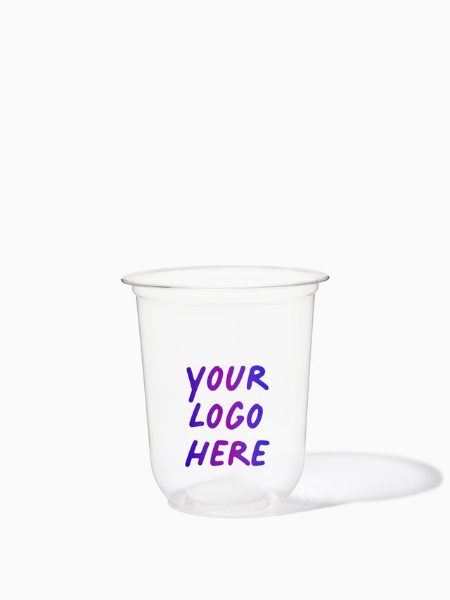 NATURAL 16oz Rounded Bottom Compostable Arc 98mm Cup