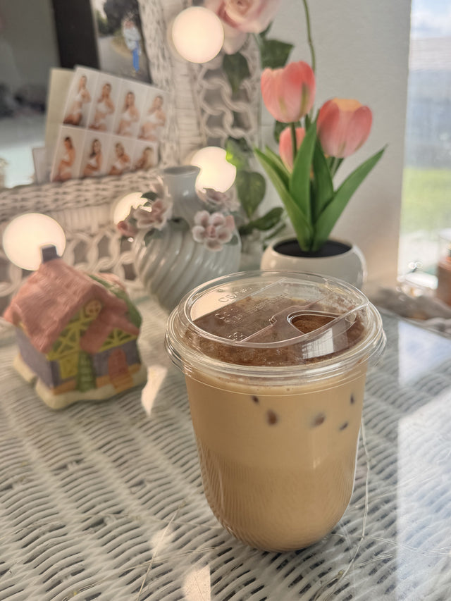 NATURAL 16oz Rounded Bottom Compostable Arc Cup