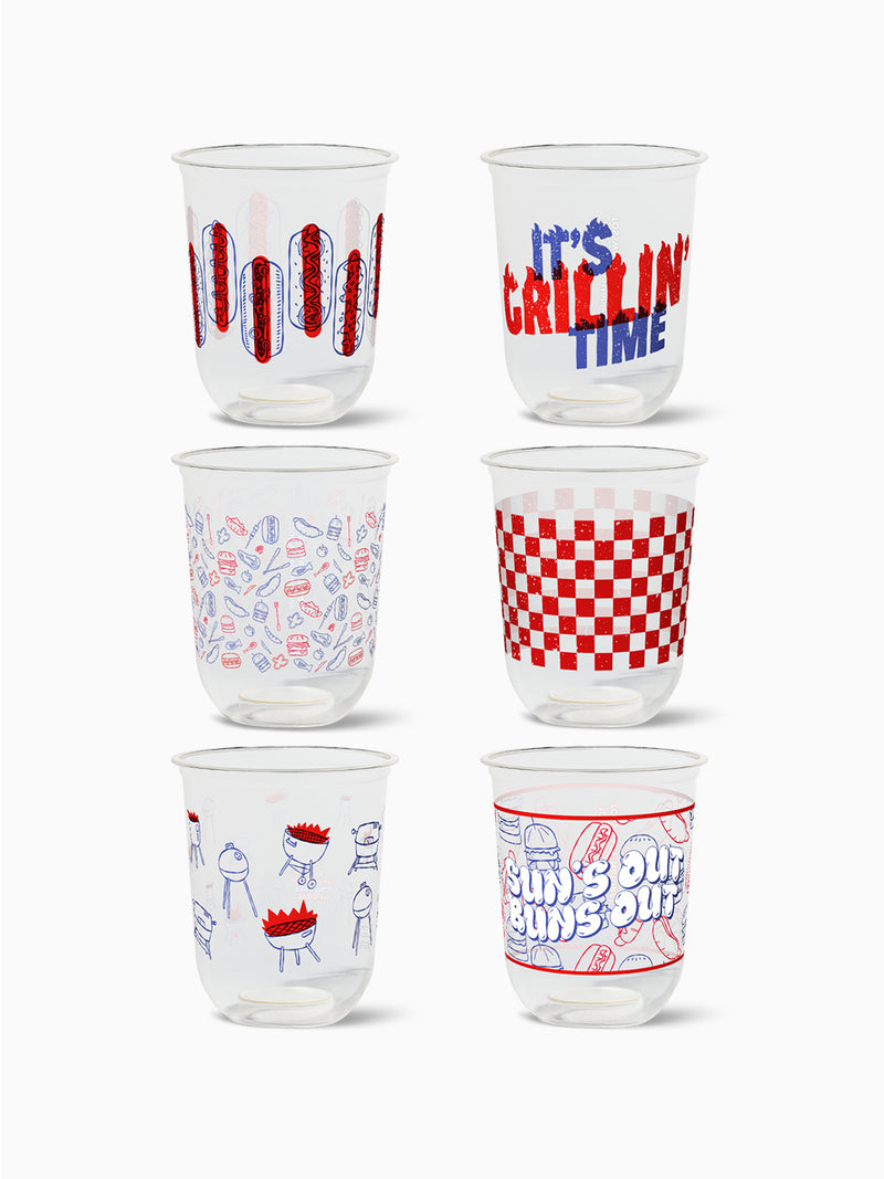 Summer BBQ - NATURAL 16oz Arc Cup