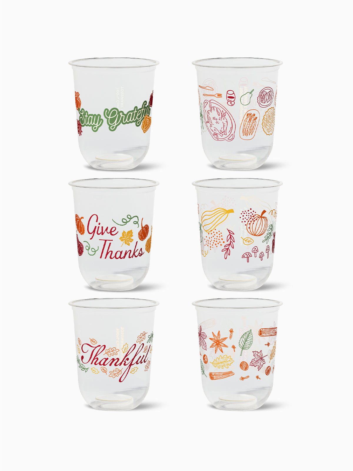 Thankful - NATURAL 16oz Arc Cup