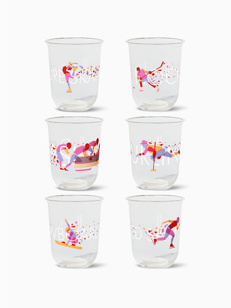 Winter Games - NATURAL 16oz Rounded Bottom Compostable Arc Cup