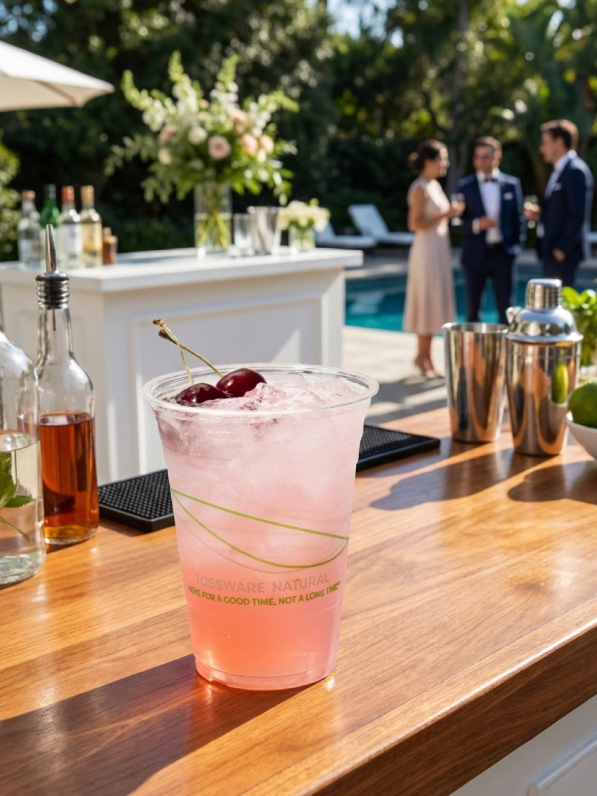 BPI Compostable Print - NATURAL 16oz Classic 98mm - Bulk