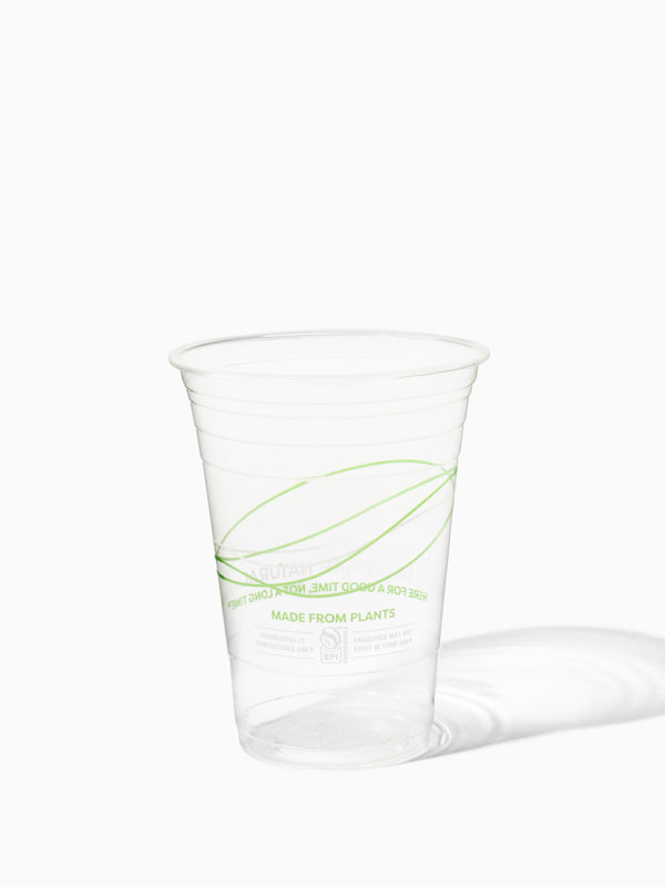 BPI Compostable Print - NATURAL 16oz Classic 98mm - Bulk - 1000/Case