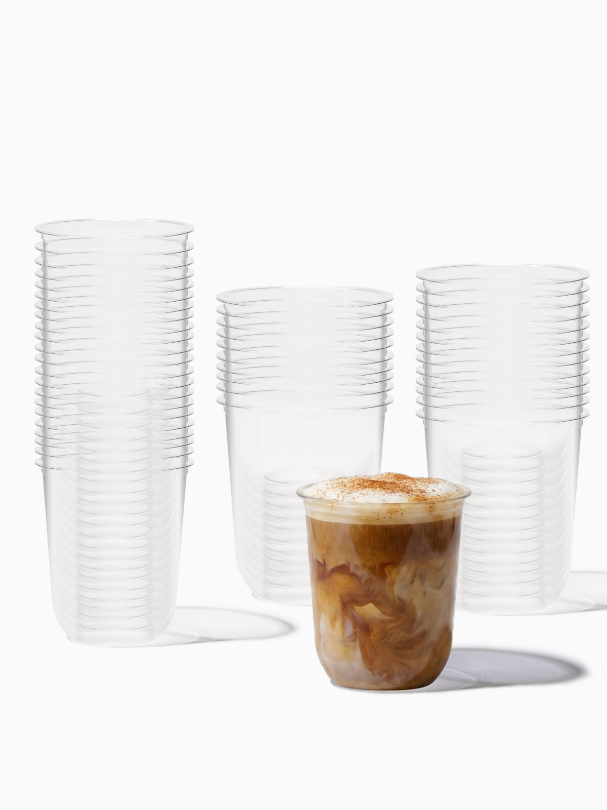 NATURAL 8oz Rounded Bottom Compostable Arc Cup - Bulk - 1000/Case