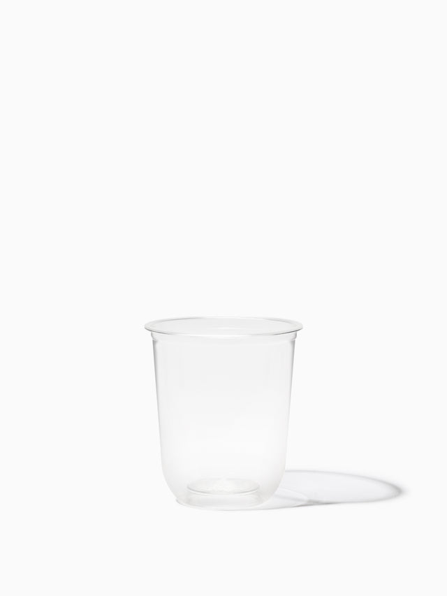 NATURAL 8oz Rounded Bottom Compostable Arc Cup - Bulk - 1000/Case