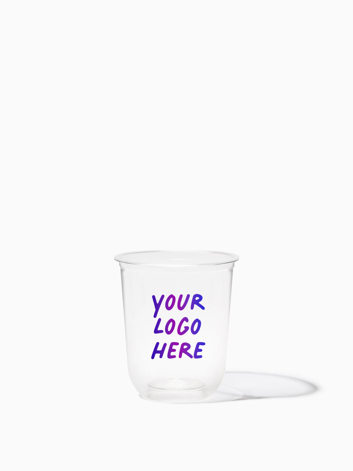 NATURAL 8oz Rounded Bottom Compostable Arc Cup - Bulk - 1000/Case