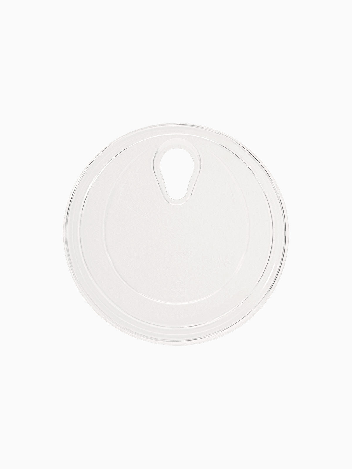 NATURAL 'Classic' 98mm Compostable Lids - Bulk