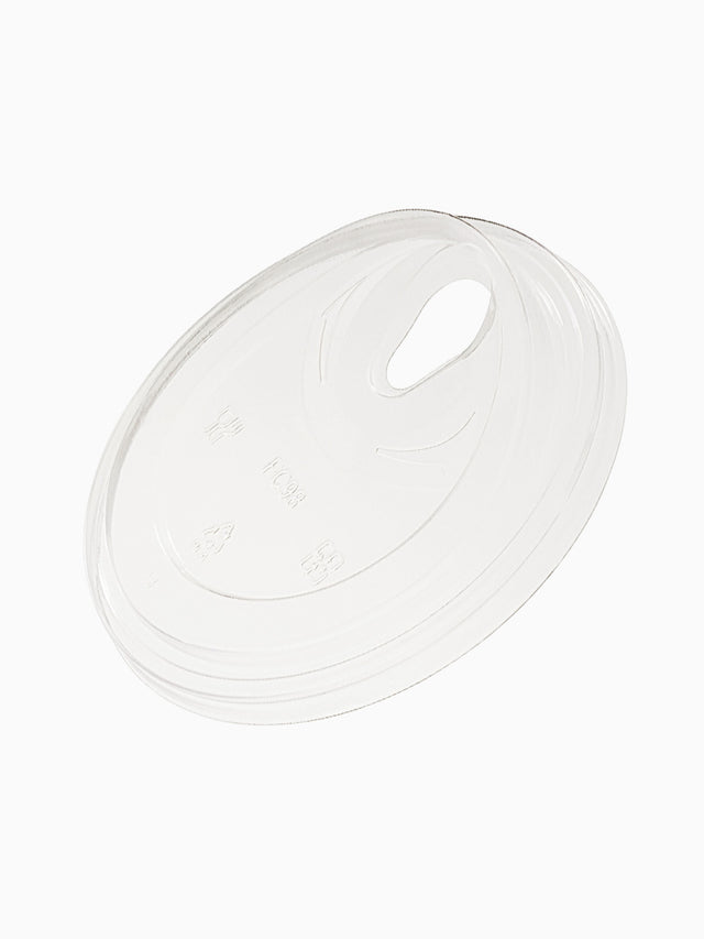 NATURAL 'Classic' 98mm Compostable Lids - Bulk