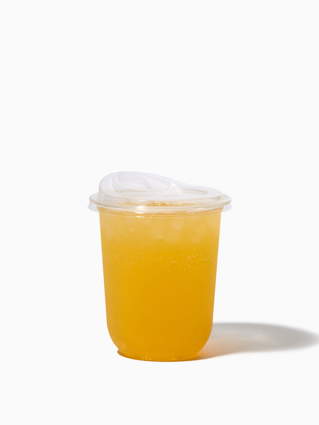 NATURAL 98mm Compostable Lids - Bulk - 1000/Case