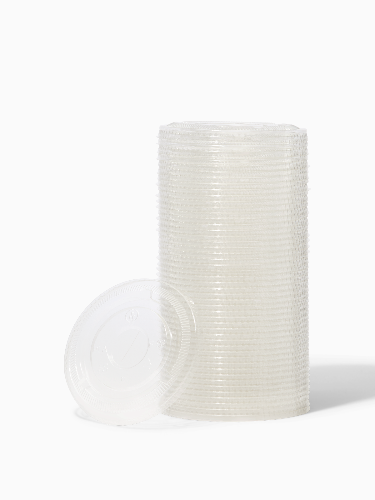 NATURAL 'Classic' 98mm Compostable Lids