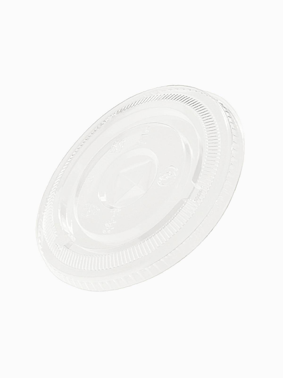 NATURAL 'Classic' 98mm Compostable Lids - Bulk