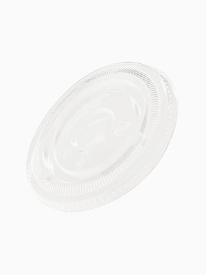 NATURAL 'Classic' 98mm Compostable Lids - Bulk - 1000/Case
