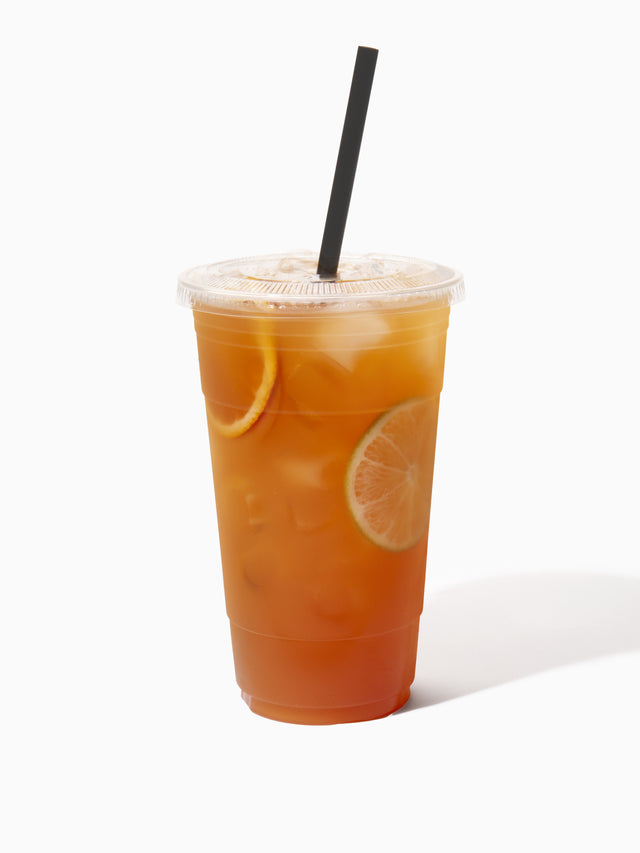 NATURAL 98mm Compostable Lids - Bulk - 1000/Case