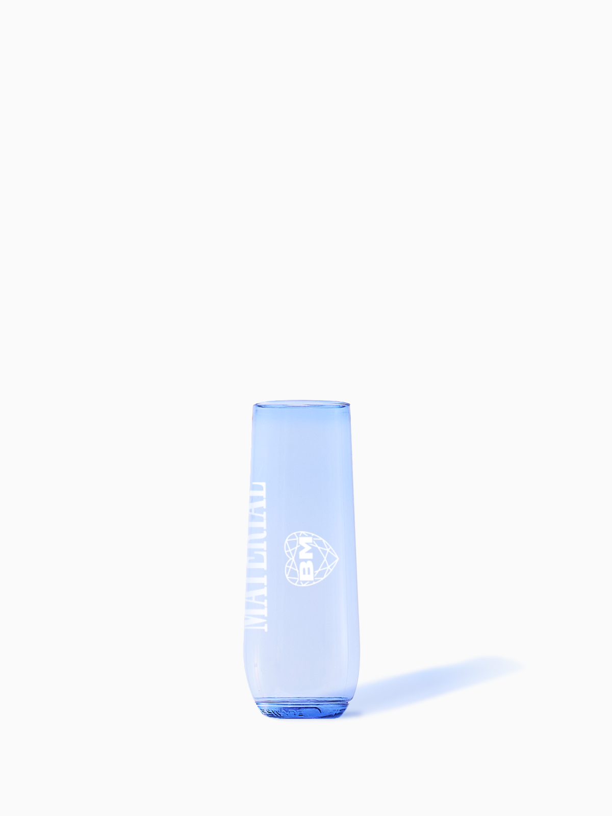 Marriage Material™: TOSSWARE × BRIDEMERCH (White) - POP 9oz Flute Royal Blue