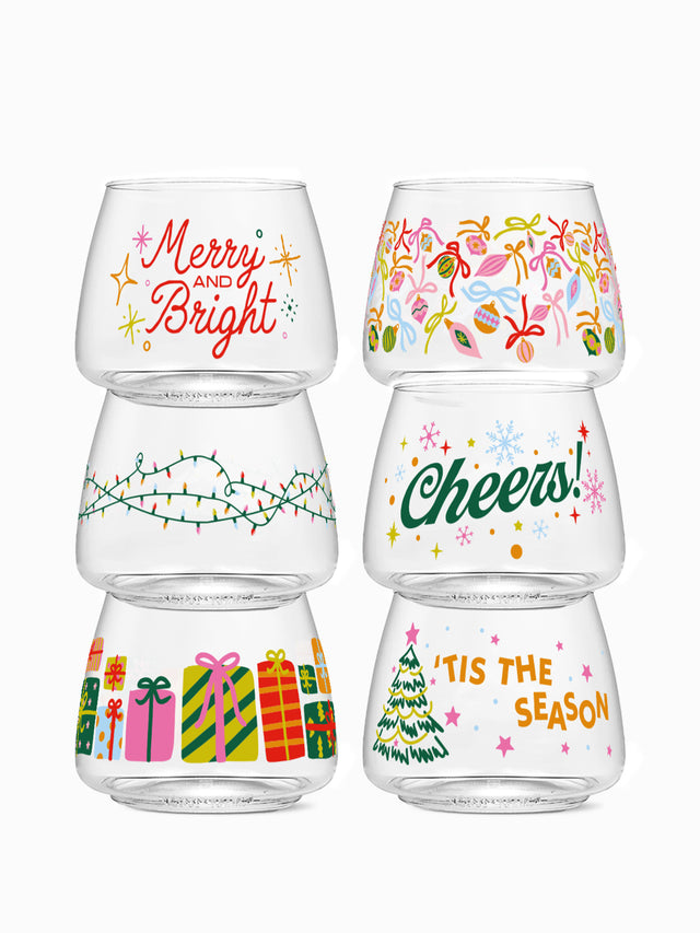 Merry & Bright - POP 12oz Rocks