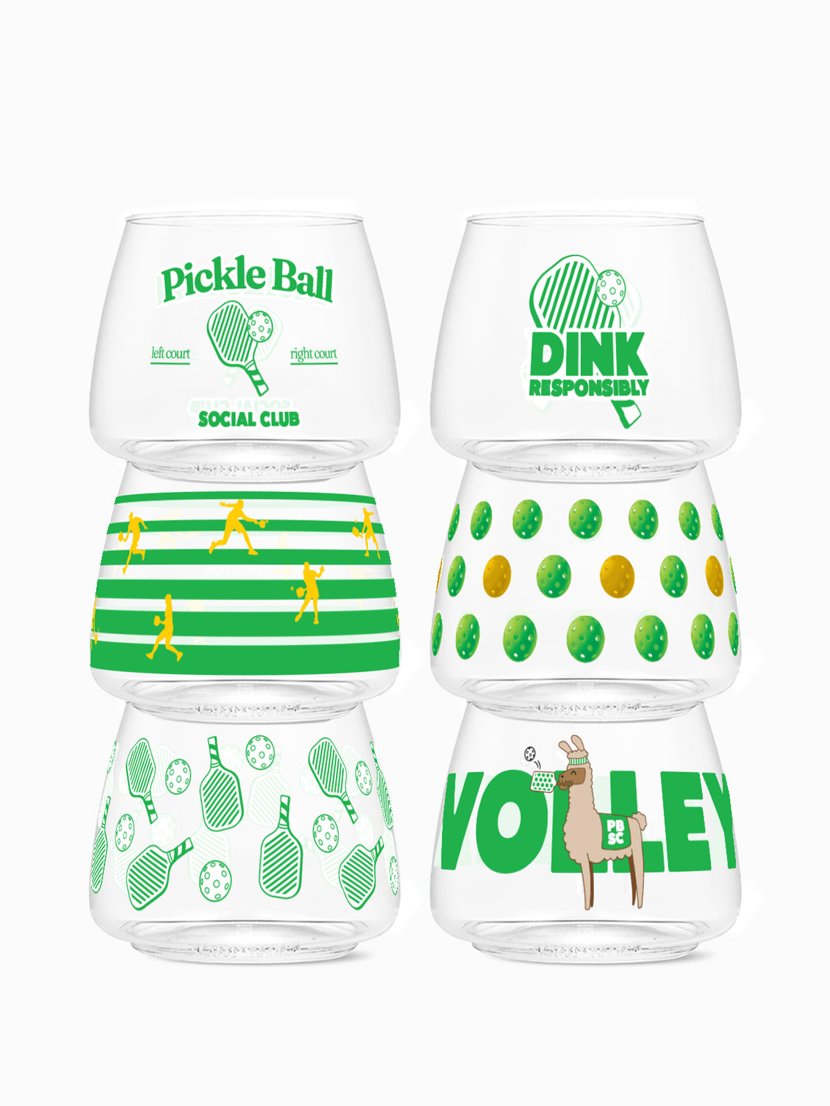 Pickleball Social Club - POP 12oz Rocks