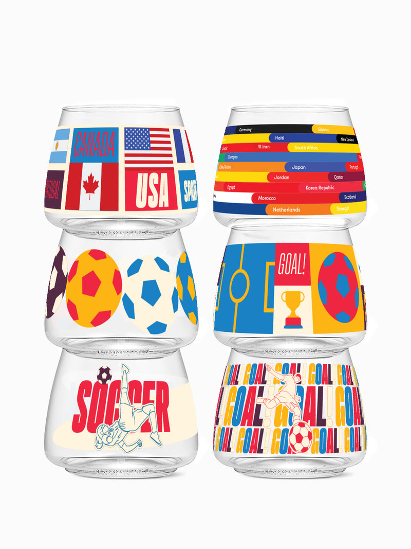 Soccer Championship - POP 12oz Rocks