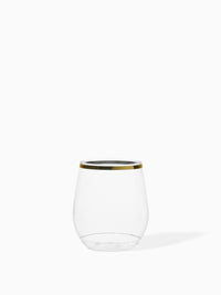 POP 14oz Vino Gold Rim