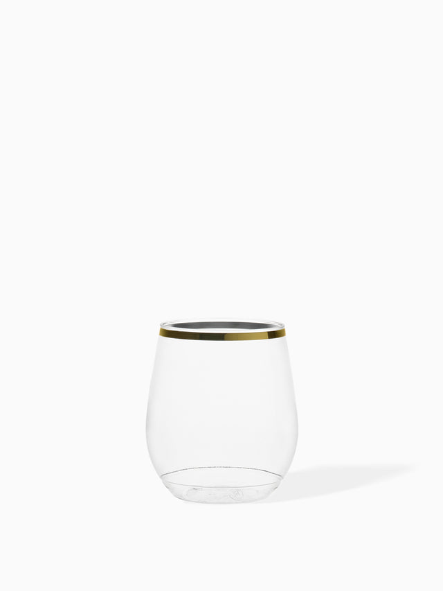 POP 14oz Vino Gold Rim