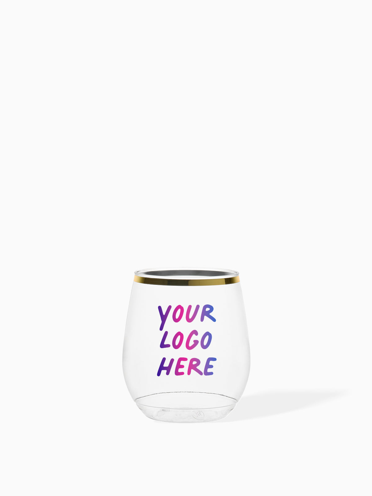 POP 14oz Vino Gold Rim