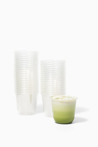 NATURAL 6oz Rounded Bottom Compostable Arc Cup - Bulk - 1000/Case