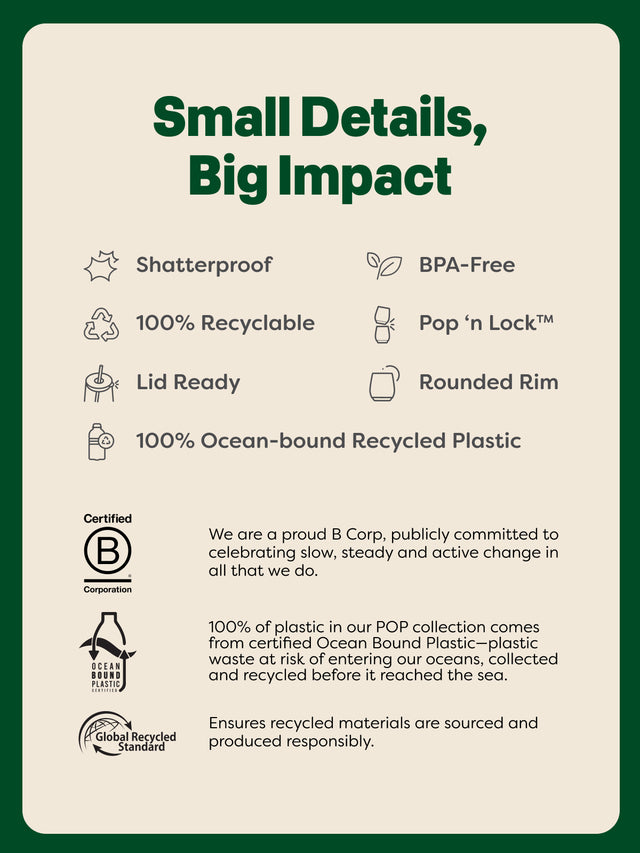 POP 9oz Diamond Flute - Bulk