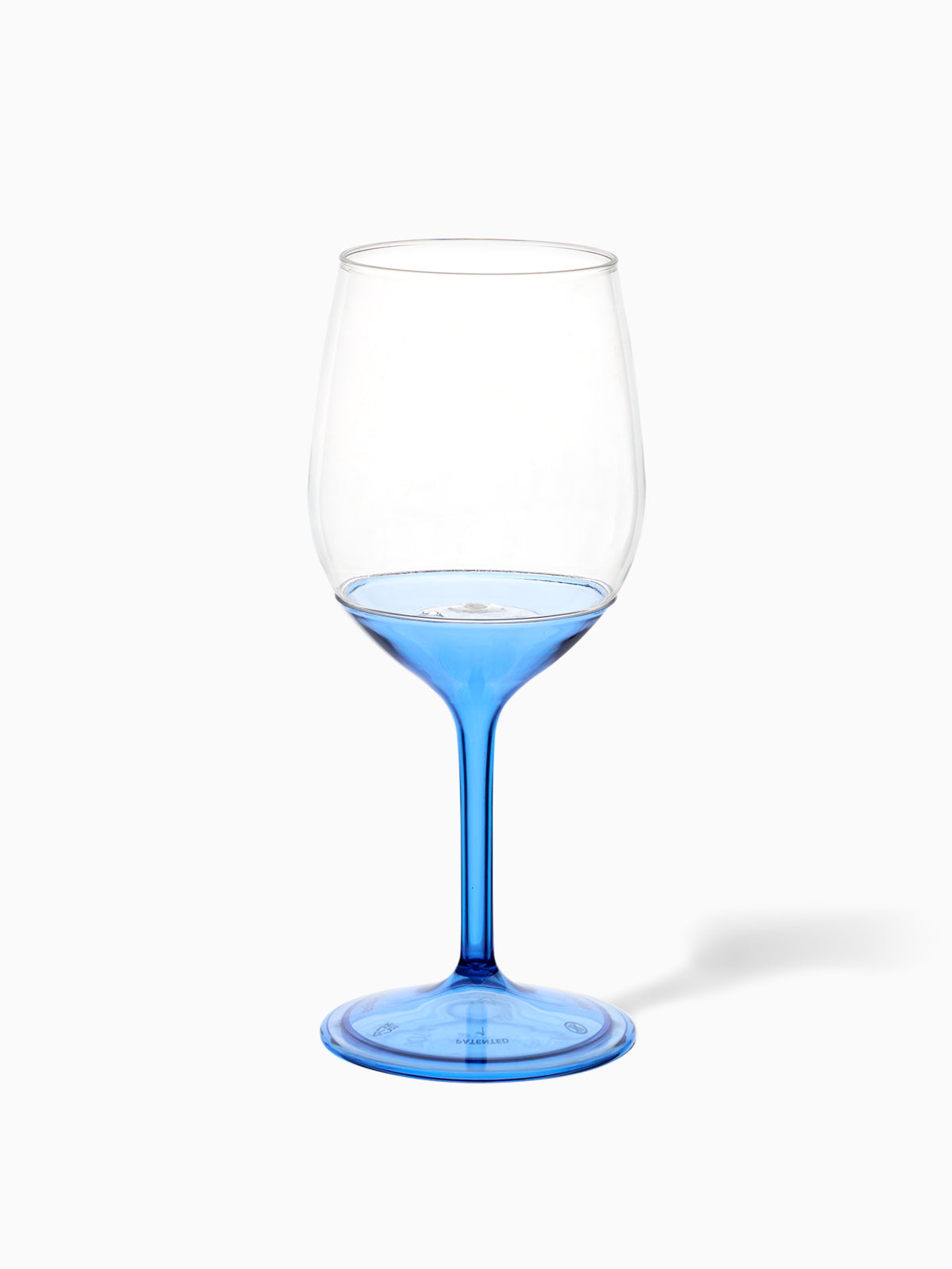 POP 14oz Shatterproof Wine Glass with Colored Stems