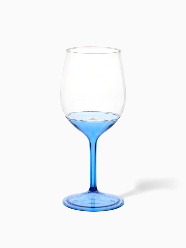 POP 14oz Shatterproof Wine Glass with Colored Stems