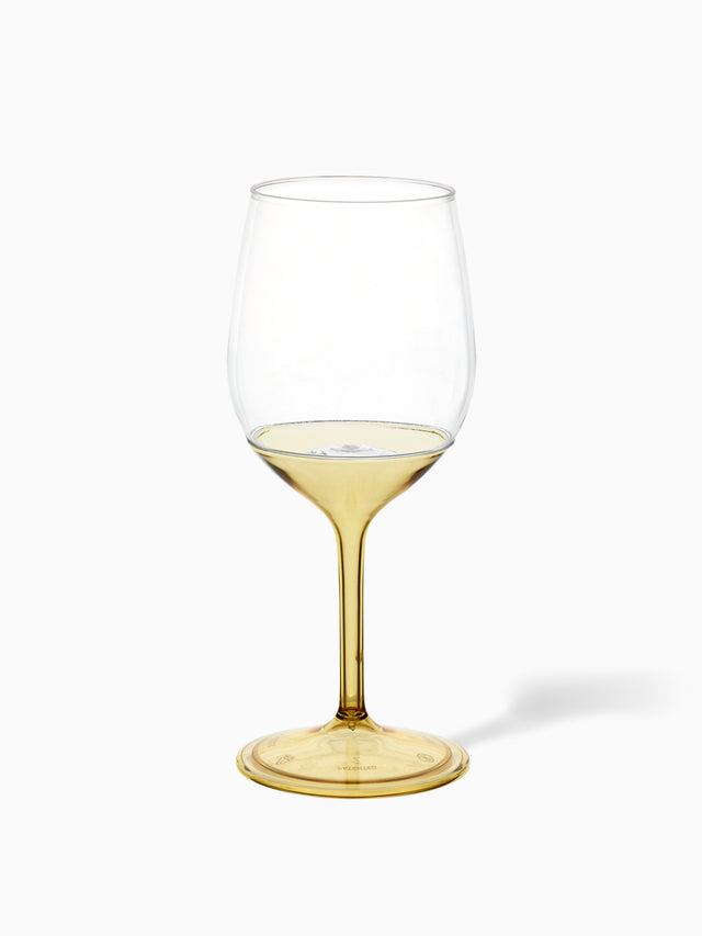 POP 14oz Shatterproof Wine Glass with Colored Stems