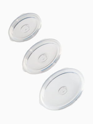 POP Lid – 3 Leaf Tabs - Clear