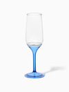 POP 6oz Champagne Flute with Colored Stems