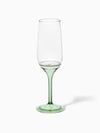 POP 6oz Champagne Flute with Colored Stems