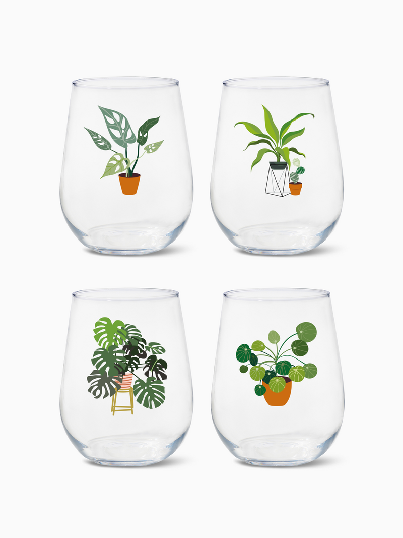 Plant Mom - RESERVE 16oz Stemless Wine Tritan™ Copolyester Glass