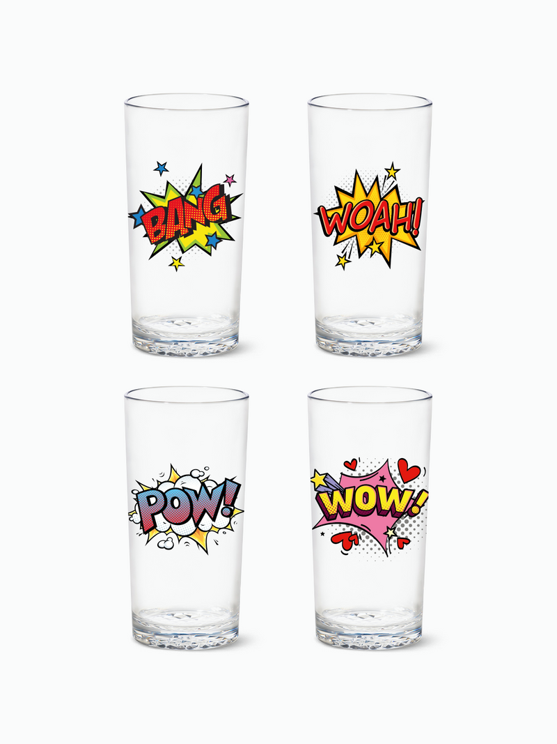 Pop Art - RESERVE 14oz Highball Tritan™ Copolyester Glass