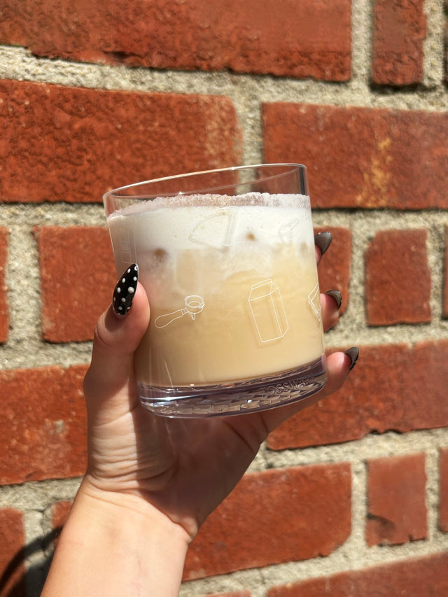 Coffee & Croissants - RESERVE 12oz Old Fashioned Tritan™ Copolyester Glass