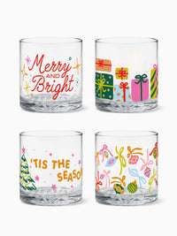 Merry & Bright - RESERVE 12oz Old Fashioned Tritan™ Copolyester Glass