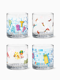 Pool Party - RESERVE 12oz Old Fashioned Tritan™ Copolyester Glass